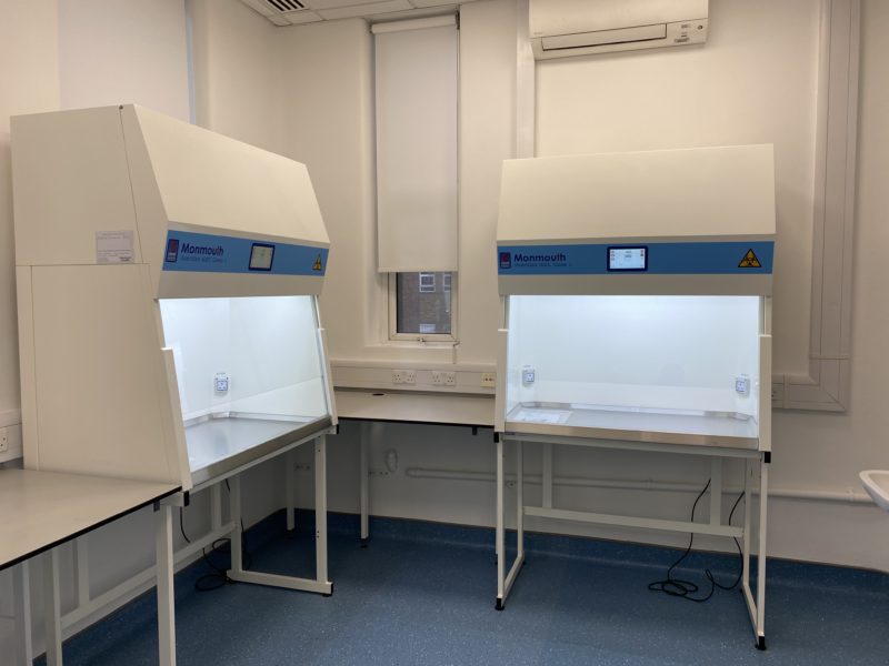 Monmouth Scientific | Class 1 BioSafety Cabinet | Kings College London