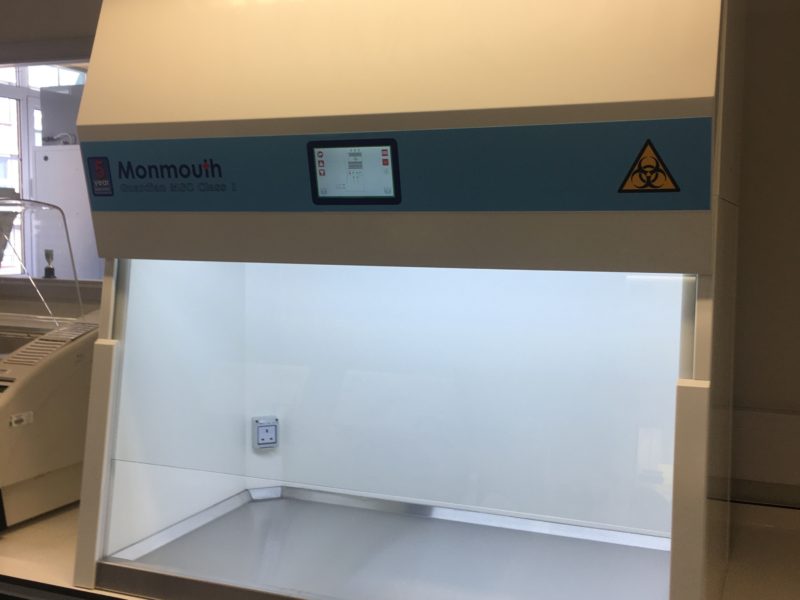 Monmouth Scientific | Class 1 BioSafety Cabinet | Great Ormand Street Hospital