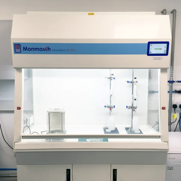 Monmouth Scientific | Case Study | Polymermedics | Recirculating Fume Cupboard