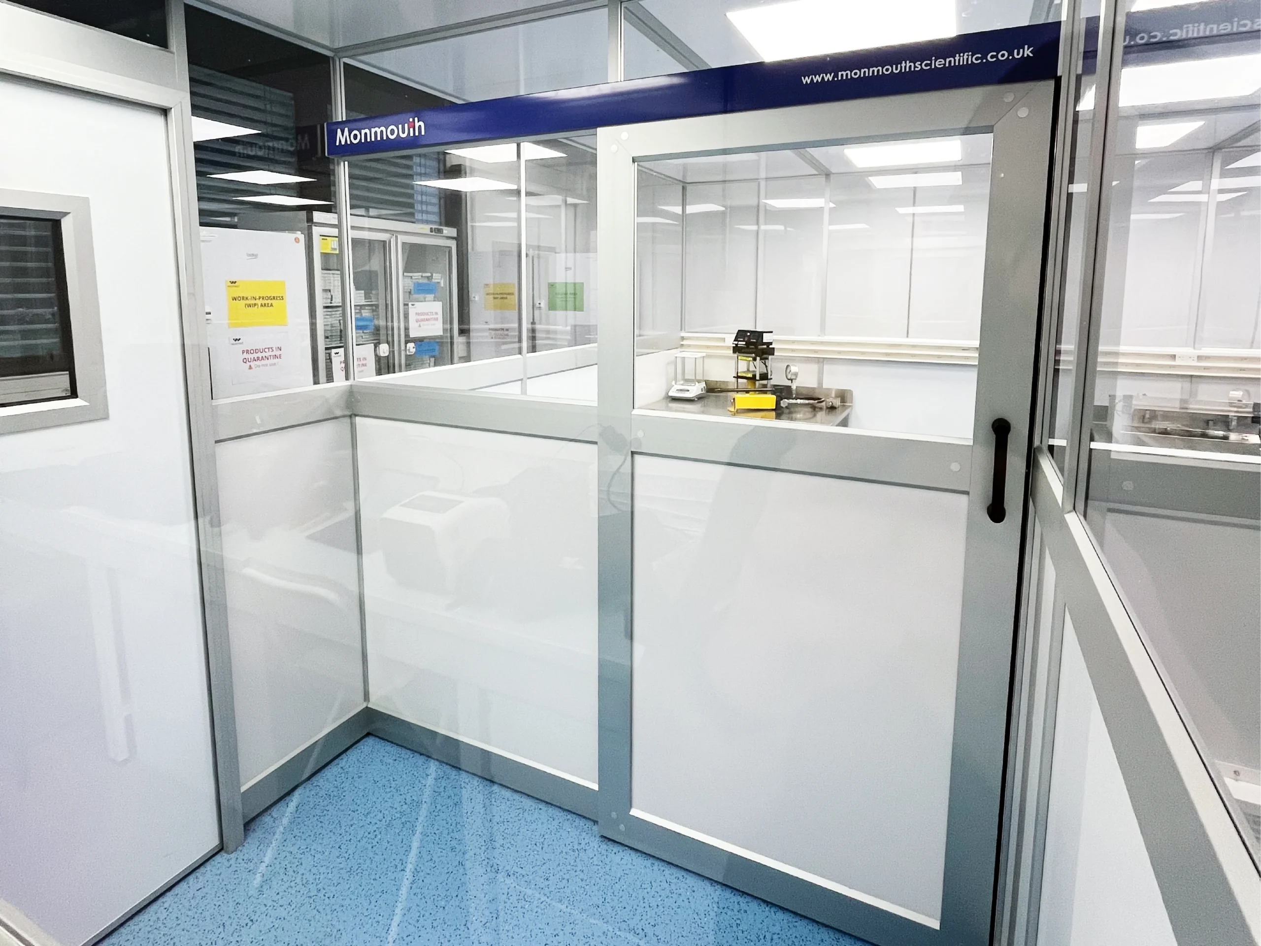 Monmouth Scientific | Case Study | Womed | Modular Cleanroom