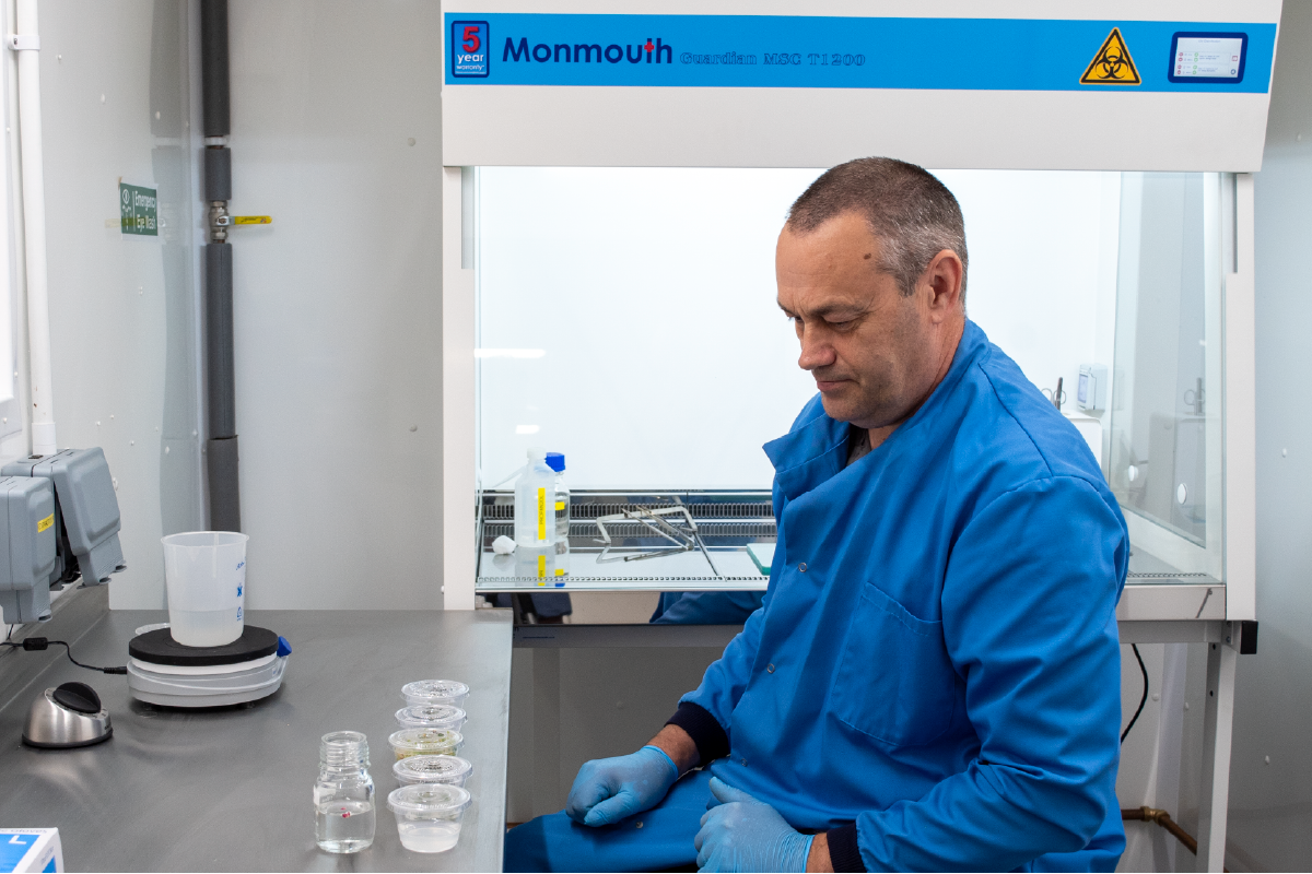 Monmouth Scientific | Case Study | National Trust | Class 2 Biological Safety Cabinet