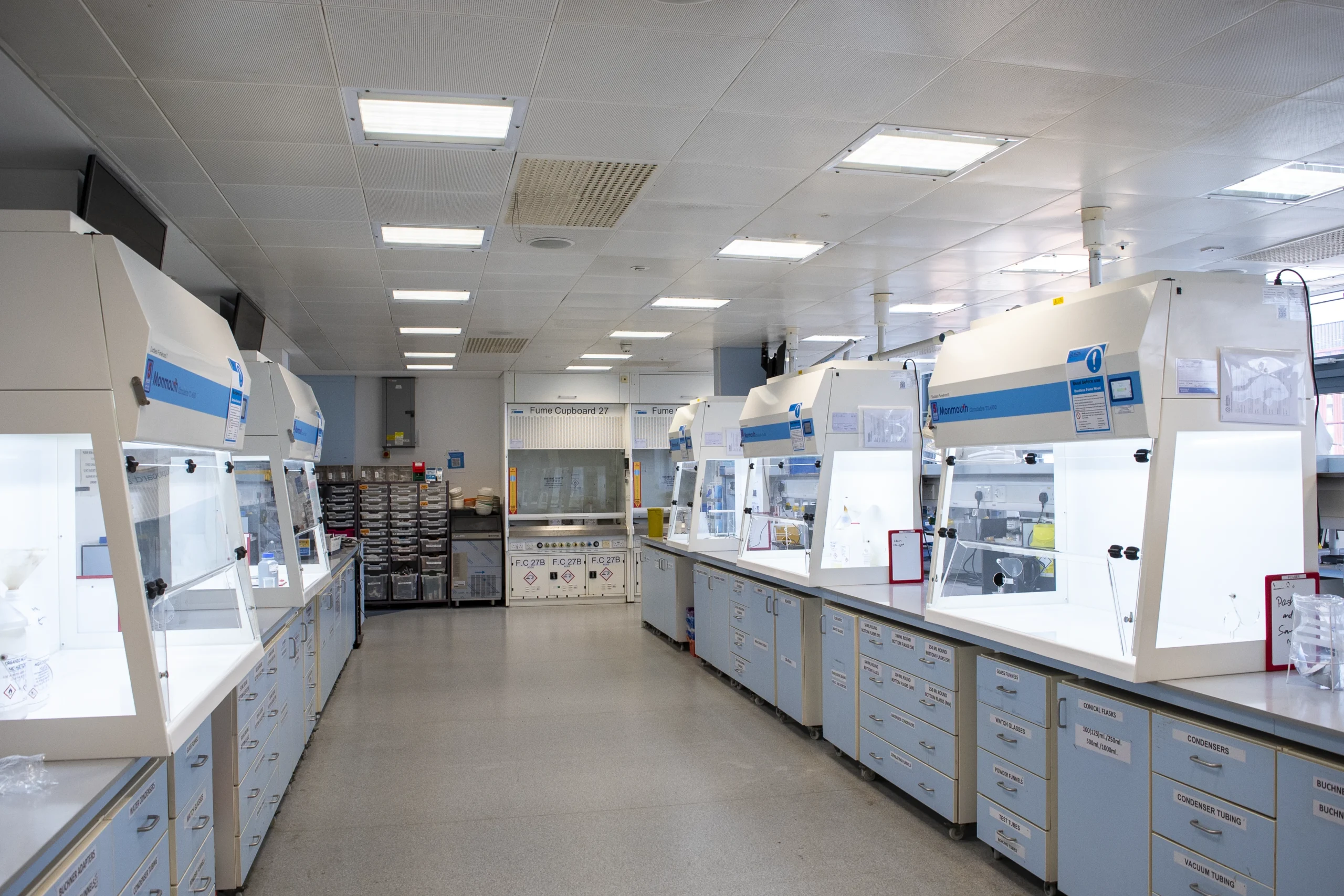 MonSci-Mancheser MET-Recirc Fume Cupboard-18 Monmouth Scientific | Case Study | Manchester Metropolitan University